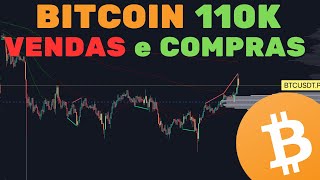 BITCOIN DUMP 110K: REFORMULAÇÃO DA CARTEIRA: COMPRAS E VENDAS - Análise Técnica/Sent
