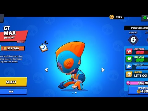 Brawl stars - Max gotta go fast faster faster gameplay episode 2