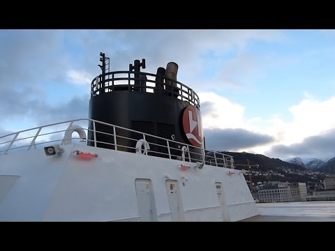Hurtigruten Reise Tag 1: Abfahrt aus Bergen