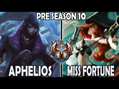 Teddy APHELIOS vs MISS FORTUNE [ ADC ] Lol Challenger Korea