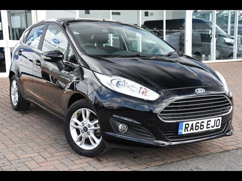 Used Ford Fiesta 1.25 82 Zetec 5dr Shadow Black 2017