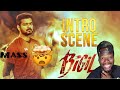 Bigil Vijay Intro Scene Mass Intro Hd Bigil Michael Intro Scene Fight REACTION