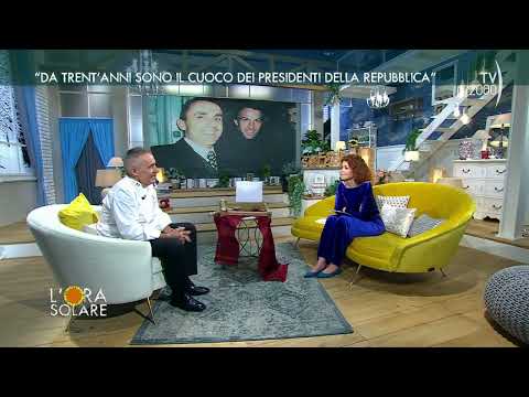 L'Ora Solare (TV2000) 22 marzo 2023 - Pietro Catzola, il cuoco dei presidenti, e Beatrice Tortora