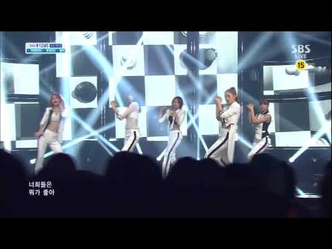 130922 Damaged Lady - KARA @ Inkigayo