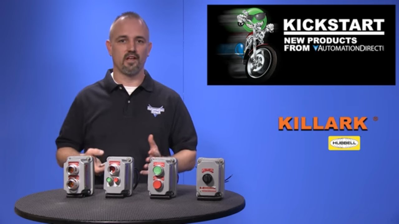 Killark Push Button Control Stations from AutomationDirect
