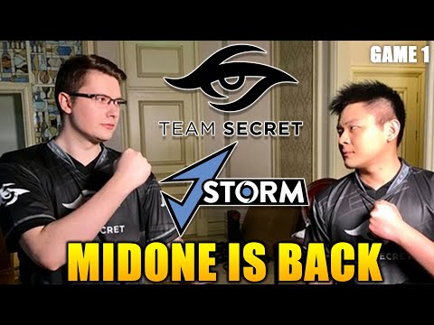 MIDONE Stand-in SECRET vs J.STORM Crazy Hard Game 1