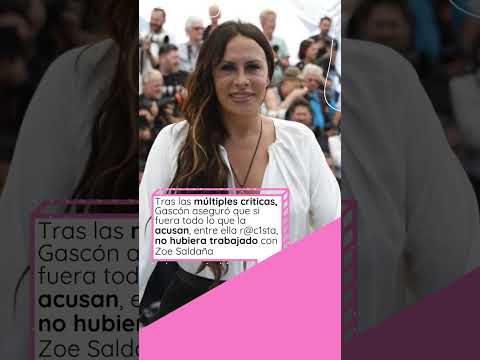 KARLA SOFÍA GASCÓN, apartada de la CAMPAÑA de 'Emilia Pérez' por los OSCAR