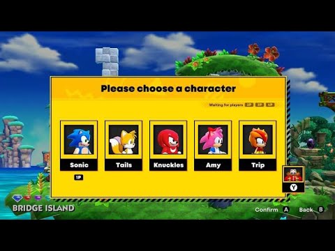 Sonic Superstars All characters skins/costumes collected