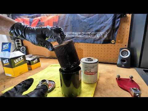 Wix Vs Motorcraft FL-1A | Oil Filter Variants Cut Open