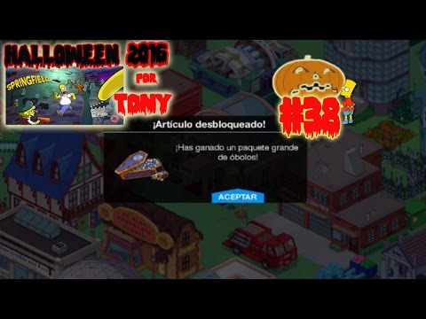 Los Simpson Springfield "Halloween'16: Cap. 38 - El Paquete grande de óbolos" por Tony