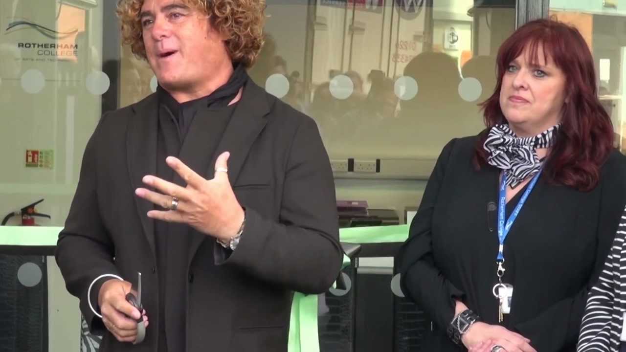 Patrick Cameron Opens Inspire Hair & Beauty Salons at Rotherham College