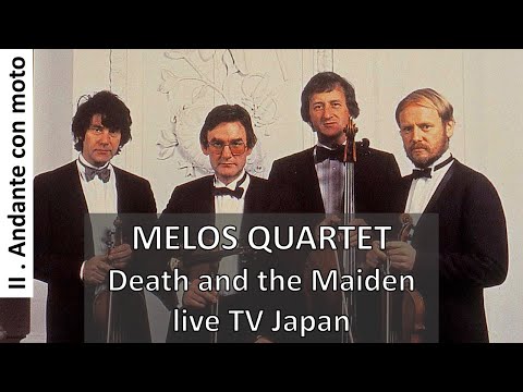 Melos String Quartet. Schubert "Death and the Maiden" II. Andante con moto (1990)