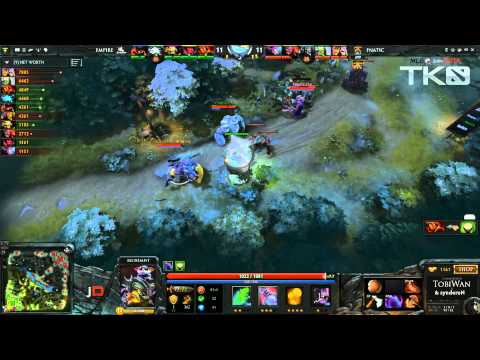 Fnatic vs Empire Game 4 - MLG TKO Dota 2 Grand Final - Tobiwan & Synderen