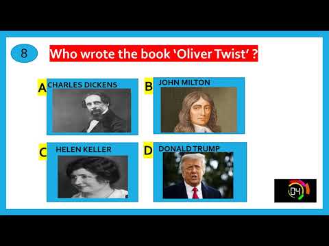 KIDS QUIZ ON BOOKS AND AUTHORS | PART 40 | KIDS GK || GENERAL KNOWLEDGE FOR CHILDREN | QUIZ FOR KIDS