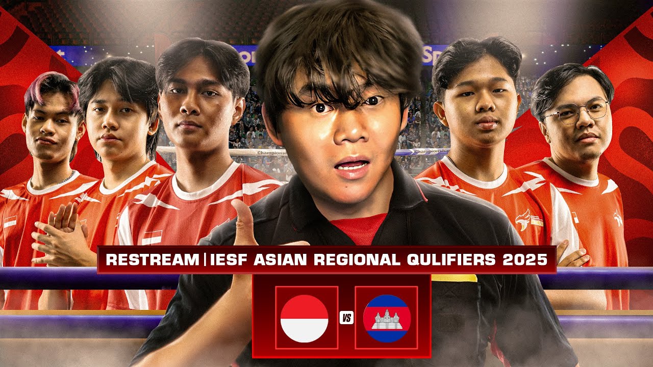 INDONESIA v CAMBODIA GRAND FINAL, YAHAHA PH GA LOLOS IESF ASIAN REGIONAL QUALIFIERS 2025 | DAY 6 Thumbnail