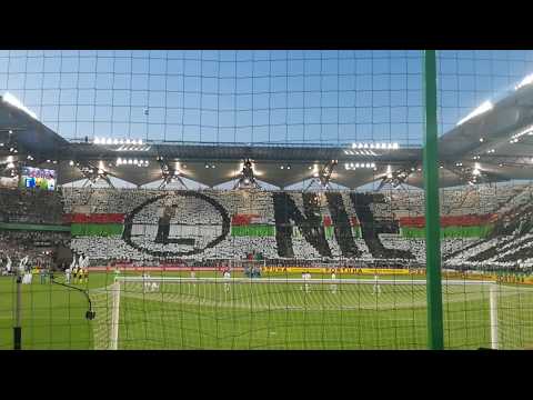 Legia Warszawa 2-0  Lech Poznań oprawa przed meczem 17.05.2017