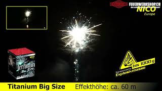 Feuerwerksbatterie Titanium Big Size
