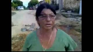 preview picture of video 'Teixeira-PB: Moradora reclama de esgoto na porta de sua casa'