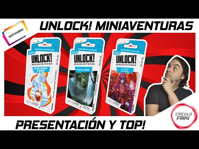 Vídeo relacionado con Asmodee Unlock! Mini El corazón del océano, Juego de Cartas Escape Room, A Partir de 10 Años, De 1 a 6 Jugadores, 30-45 Minutos por Partida, Español