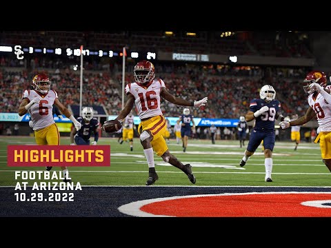 Football - USC 45, Arizona 37: Highlights (10/29/22)