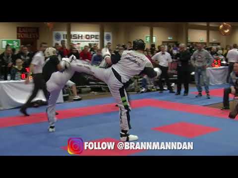 Zsolt Moradi Head Kick Irish Open