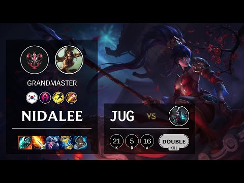 Nidalee Jungle vs Ekko - KR Grandmaster Patch 10.23