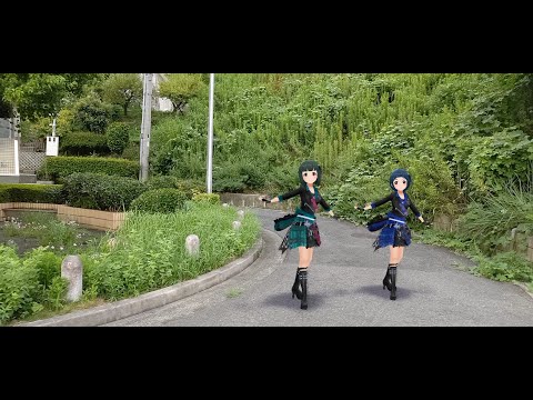 【デレステAR　015】丹羽仁美　岡崎泰葉　［横　固定カメラ］
