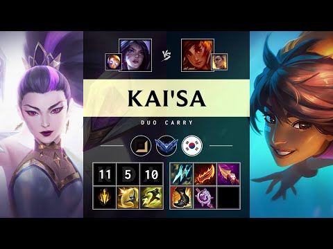 Kai'Sa ADC vs Taliyah: Unstoppable - KR Diamond Patch 25.S1.1