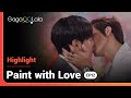 Download Lagu Thai BL "Paint with Love" finale: How do you stop a quarrel? But putting your lips against his! 😝 Mp3 Free