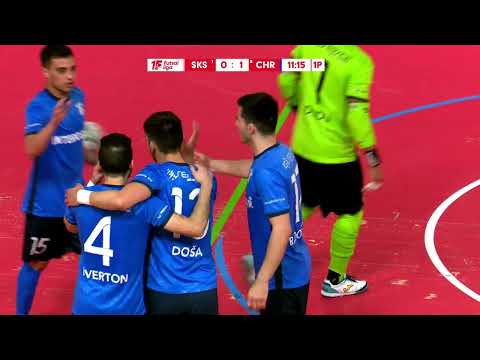 Futsal: SK Slavia Praha - FK Chrudim 0:1 (0:1)