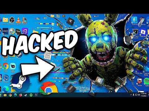 THIS FNAF VIRUS GAME HACKED MY PC..