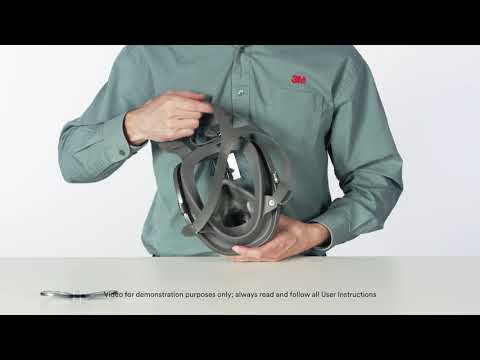 3M 6000 Full Face Reusable Respirators Spectacle Kit