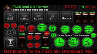 FS25 SIMDashboard Interface Mod  Dashboards By Real Old Farmer  Farming Simulator 25