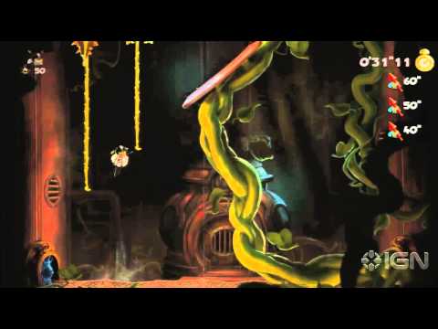 Rayman Legends Walkthrough: 20,000 Lums Under the Sea - Mansion of the Deep (Invasion)
