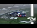 JJ Yeley's tire goes flat, spins on turn at Las Vegas