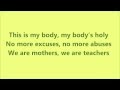 Break The Chain Lyrics