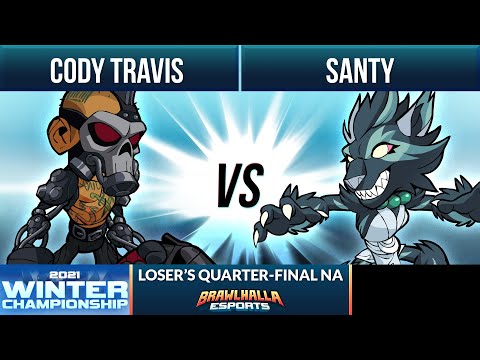 Cody Travis vs Santy - Loser's Quarter-Final - Winter Championship 2021 - NA 1v1