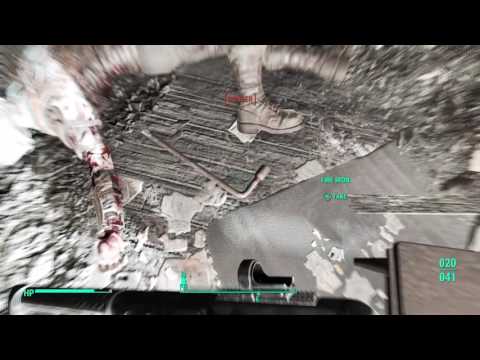 Fallout 4 finding agent Blackbird.. what's left of him.