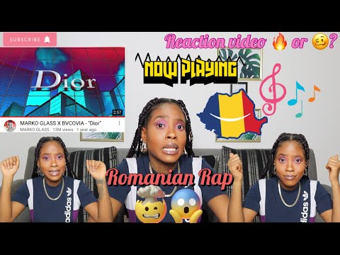 MARKO GLASS X BVCOVIA - "Dior" ROMANIAN RAP REACTION