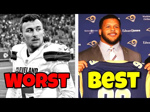 Best & Worst 1st Round Picks From Each NFL Draft (2013-2022)