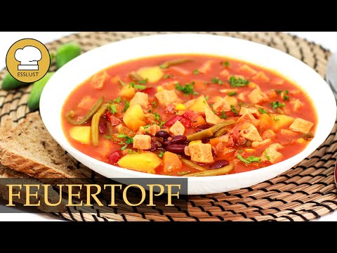 Sächsischer FEUERTOPF - deftig-herzhafter, wärmender Eintopf für die große Runde