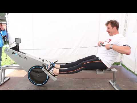 Юрий Зеликович. Знакомство с эргометром RP3 и разминка перед регатой 'Золотые Весла" 