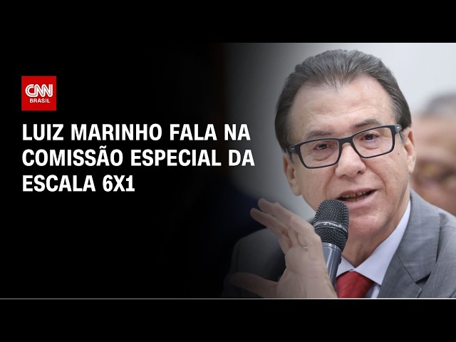 Escala 6x1: Ministro do Trabalho fala na comissão especial | BASTIDORES CNN