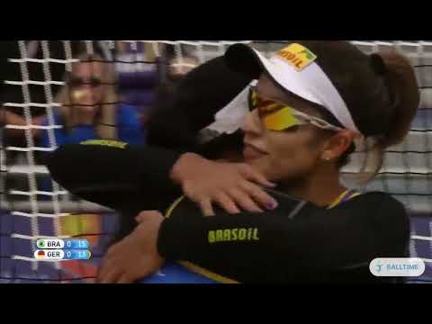 Agatha/Barbara (BRA) vs. Ludwig/Walkenhorst (GER) - Semi-Final - Women Stavanger 13.06.2015