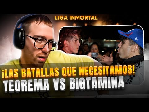 ¡ESTAS BATALLAS SON LAS QUE NECESITA EL FREESTYLE! | TEOREMA VS BIGTAMINA