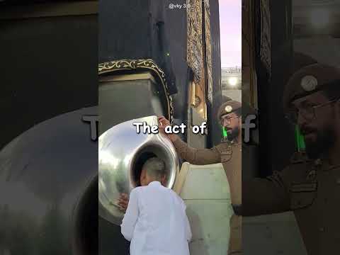 Why Do Muslims Kiss This Stone | Black Stone Kaaba #shortsfeed