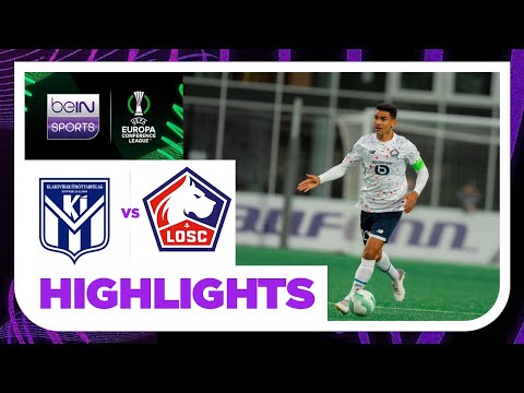 KI Klaksvik v Lille | Europa Conference League 23/24 | Match Highlights