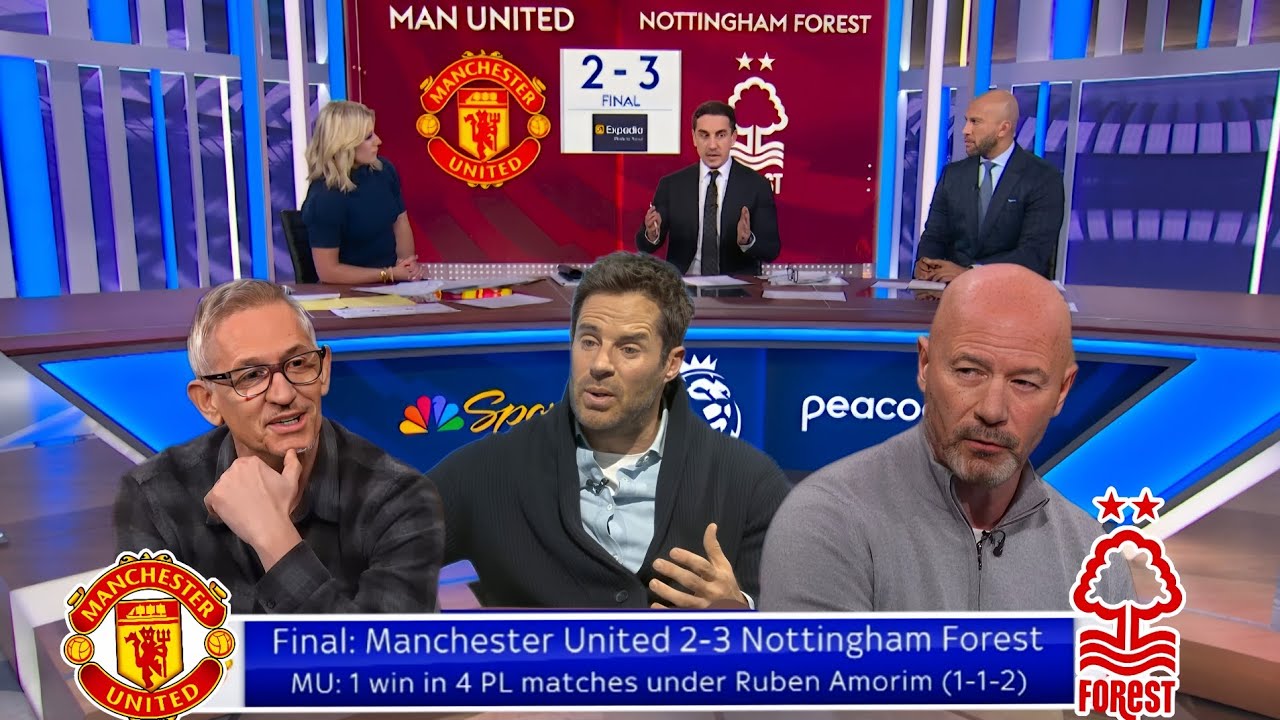 "Man Utd vs Nott'm Forest 2-3: Gary Neville's Reactions | Post-Match Analysis"