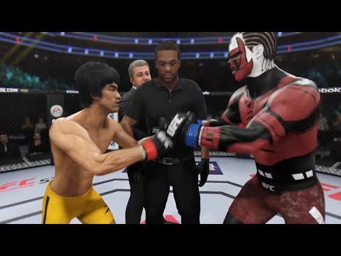 Bruce Lee vs. Sektor Mortal Kombat (EA sports UFC 3)
