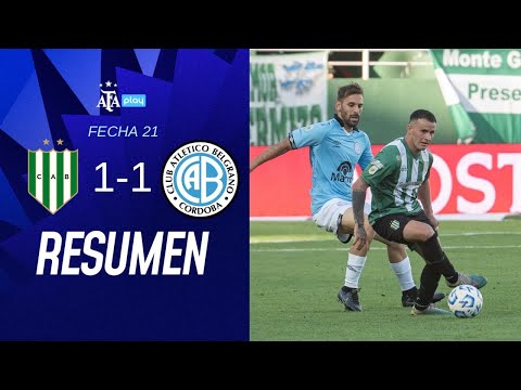 Banfield 1 vs 1 Belgrano  | #TorneoBetano | Resumen | Fecha 21